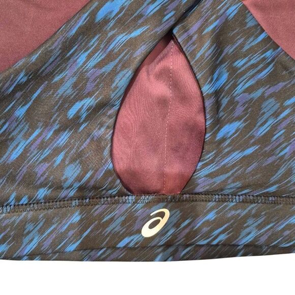 Asics Women's Black & Blue Poly/Spandex Athletic Sports Bra NEW NWT - Picture 9 of 9